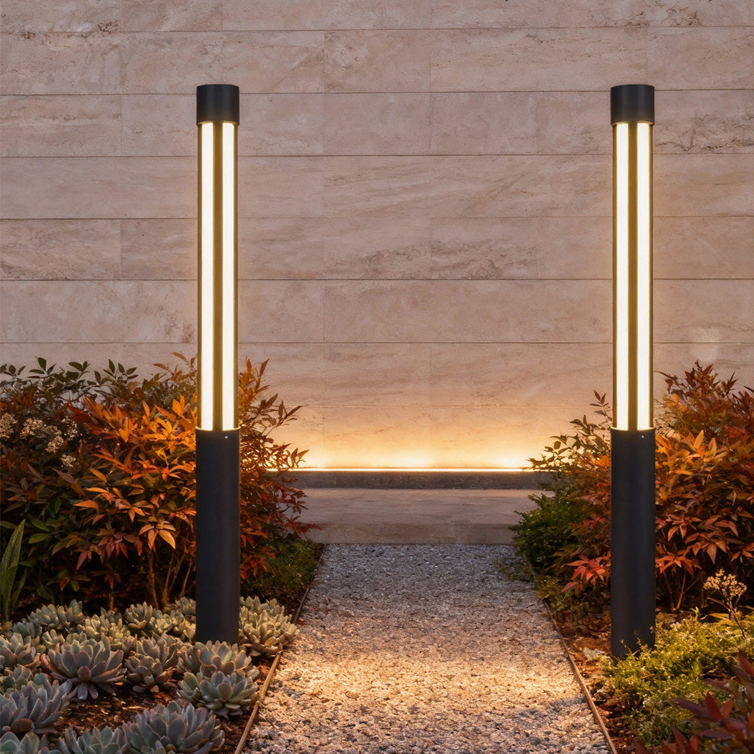 Modern LED Outdoor Bollard Lights | Waterproof Design for Elegant Landscape Lighting 7