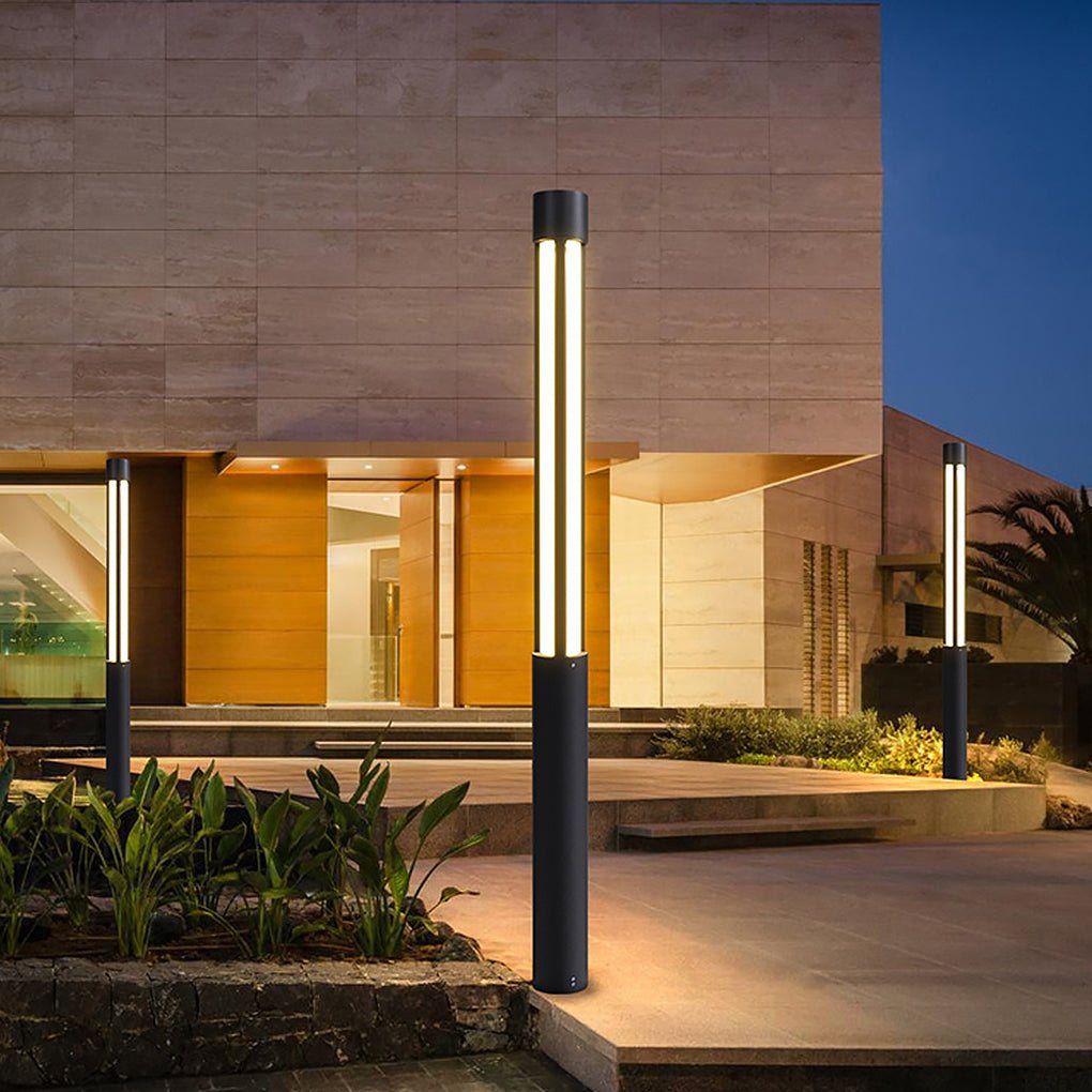 Modern LED Outdoor Bollard Lights | Waterproof Design for Elegant Landscape Lighting 9