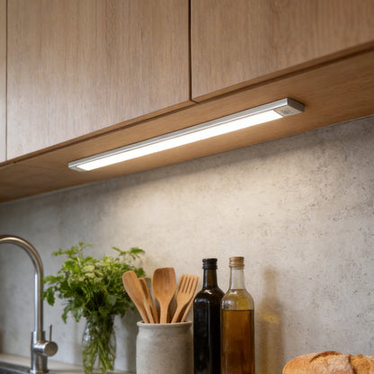 Modern Wireless Under Cabinet LED Lighting with Motion Sensor | USB Rechargeable for Effortless Illumination 2