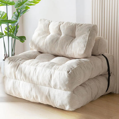 Modular Sofa Bed | Pull Out Sofa Bed with Shredded Foam Filling | Space-Saving Comfort for Small Living Areas 0