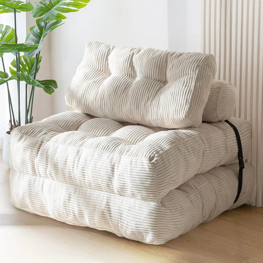 Modular Sofa Bed | Pull Out Sofa Bed with Shredded Foam Filling | Space-Saving Comfort for Small Living Areas 0