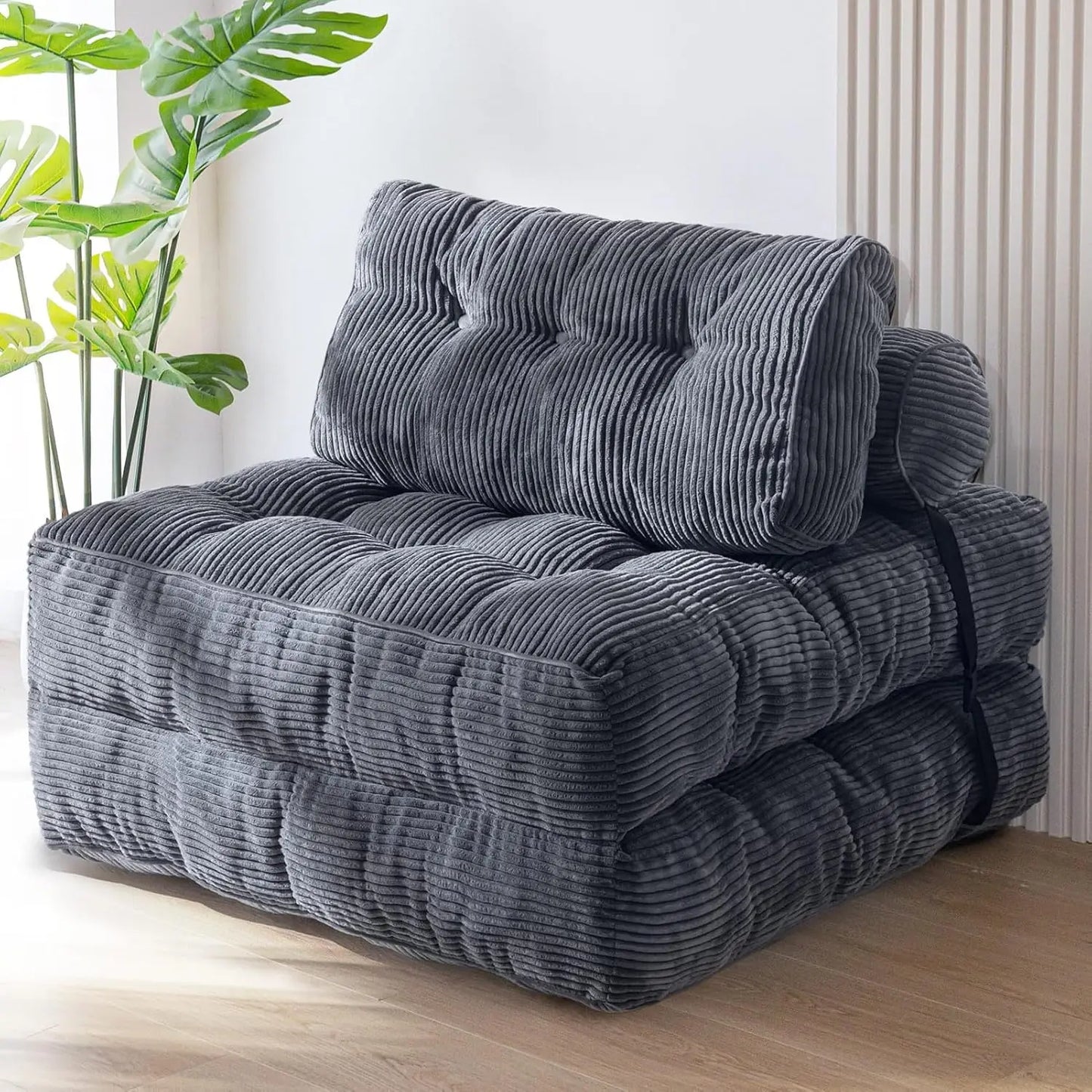 Modular Sofa Bed | Pull Out Sofa Bed with Shredded Foam Filling | Space-Saving Comfort for Small Living Areas 5