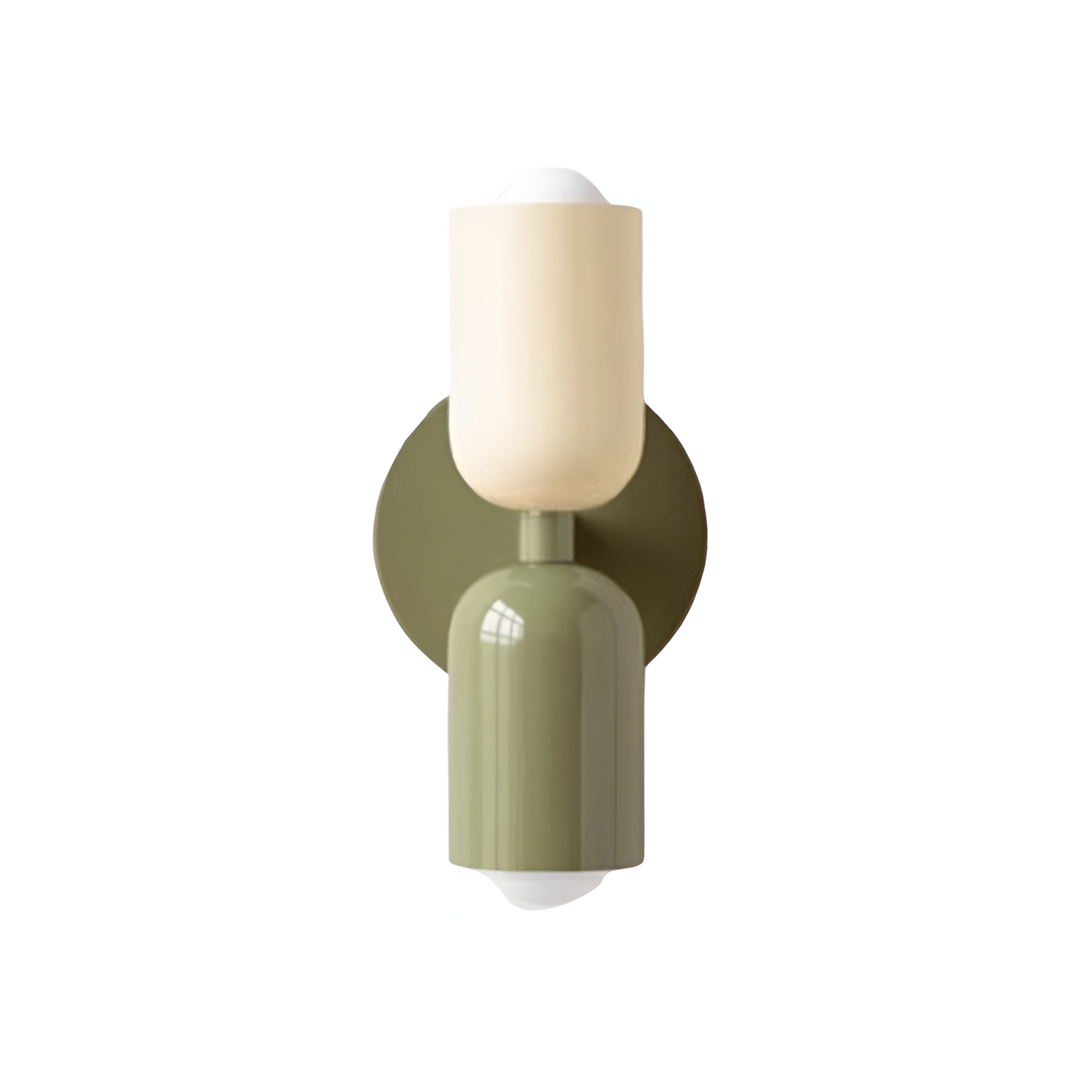 NordicGlow | Stylish Modern Painted Iron Wall Sconces with Dual Illumination 3