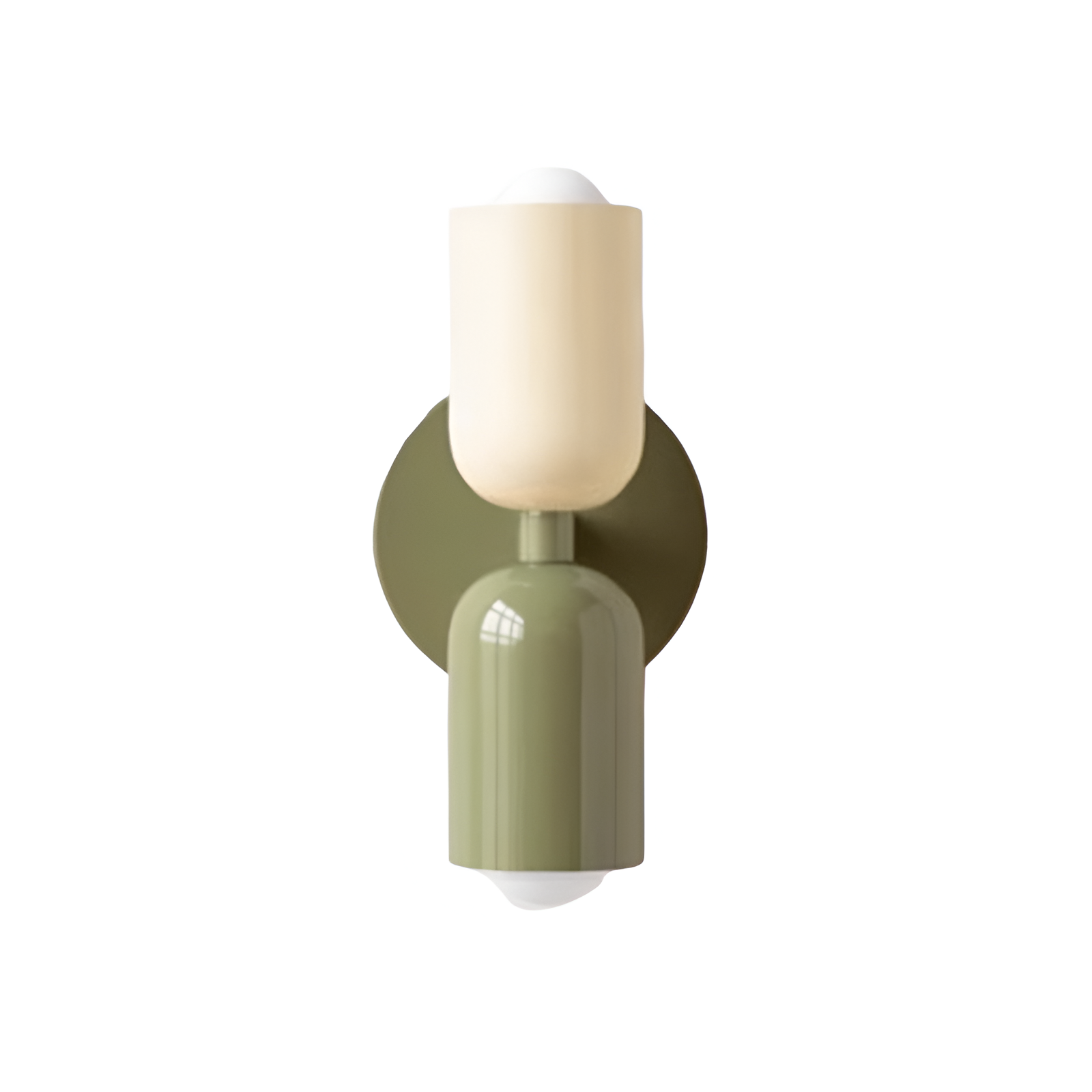 NordicGlow | Stylish Modern Painted Iron Wall Sconces with Dual Illumination 3