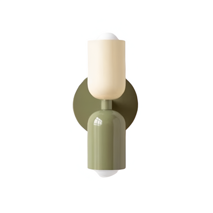 NordicGlow | Stylish Modern Painted Iron Wall Sconces with Dual Illumination 3