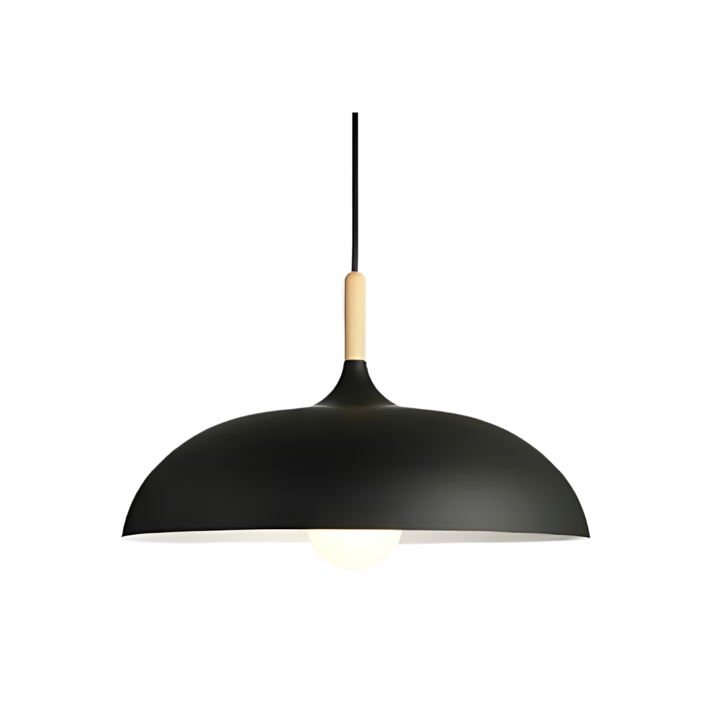 NordicHarmony | Stylish Scandinavian Wood Iron Pendant Light Fixture 0