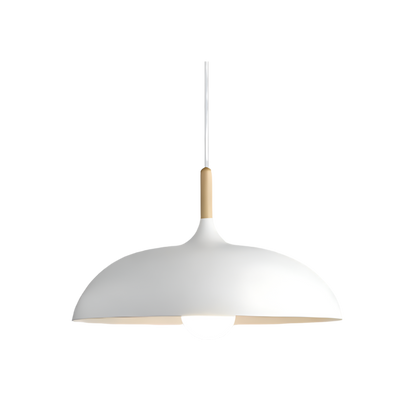 NordicHarmony | Stylish Scandinavian Wood Iron Pendant Light Fixture 5