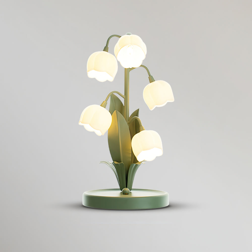 OrchidGlow | Elegant Modern Table Lamp for Stylish Living Room Decor 0