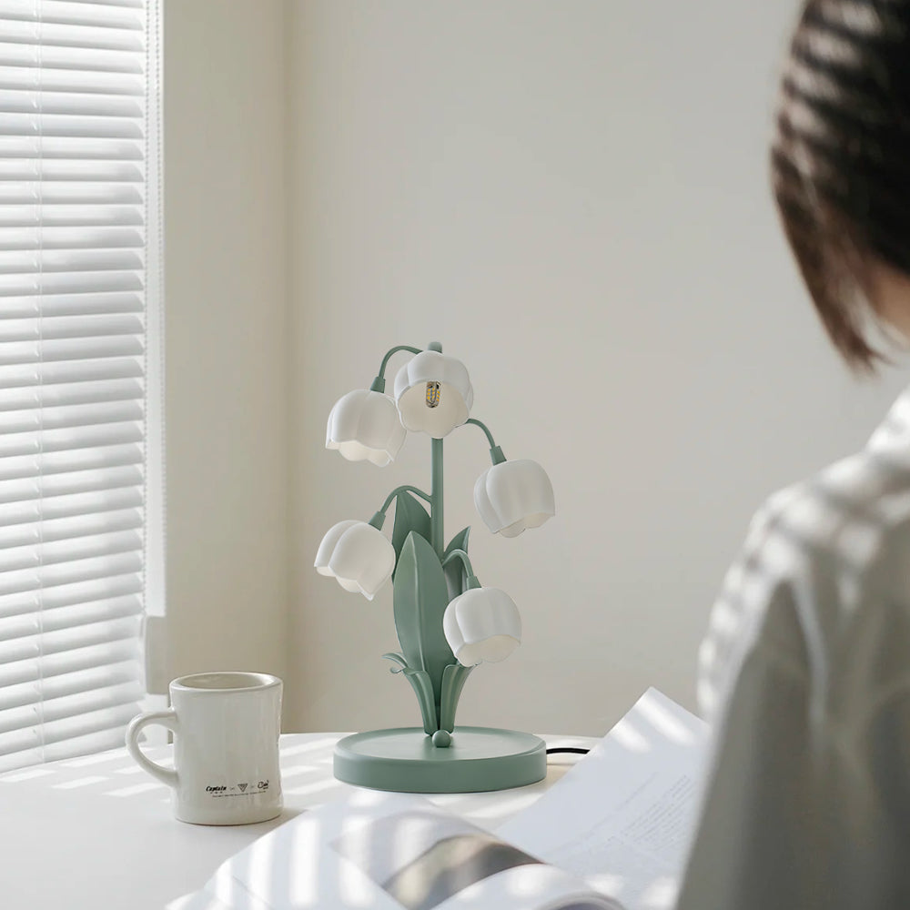 OrchidGlow | Elegant Modern Table Lamp for Stylish Living Room Decor 4