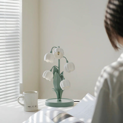 OrchidGlow | Elegant Modern Table Lamp for Stylish Living Room Decor 4