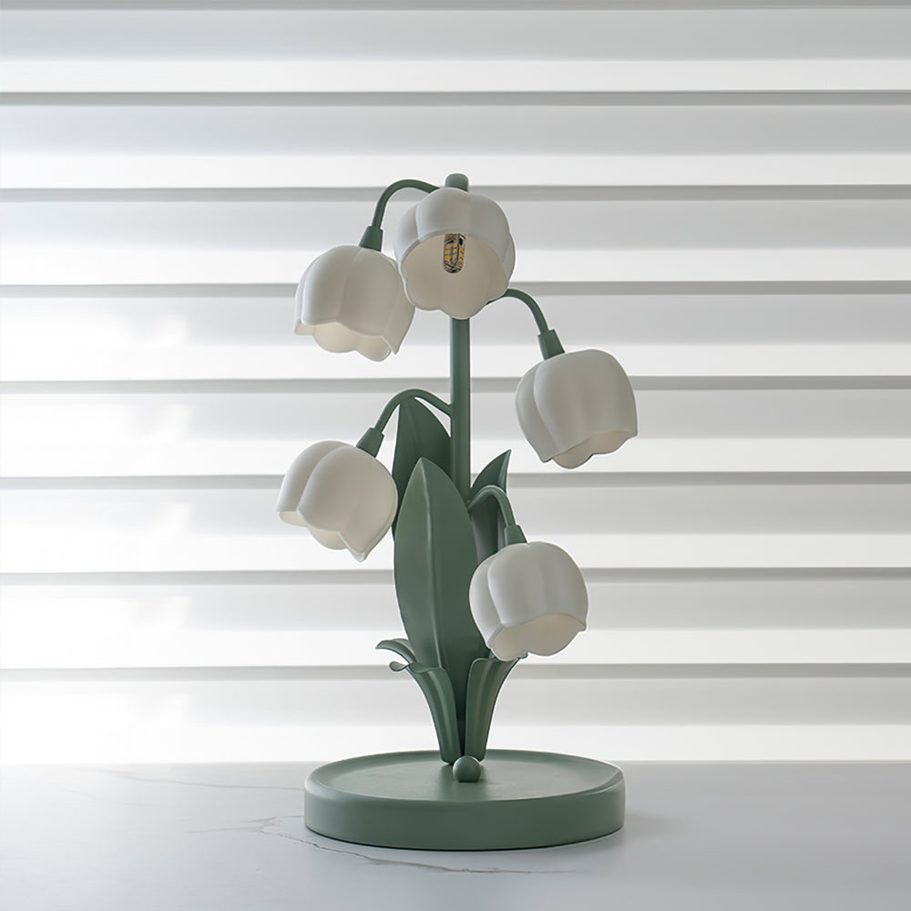 OrchidGlow | Elegant Modern Table Lamp for Stylish Living Room Decor 5