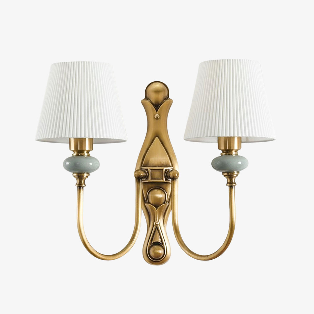 RowanClassic | Elegant Ceramic Wall Sconce Light for Hallway or Bedroom 14