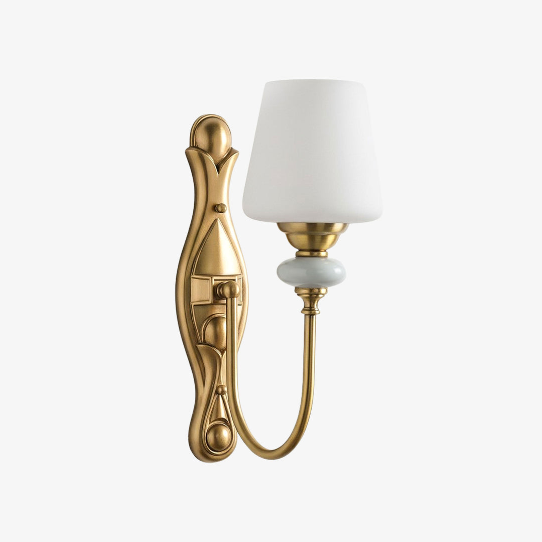 RowanClassic | Elegant Ceramic Wall Sconce Light for Hallway or Bedroom 16