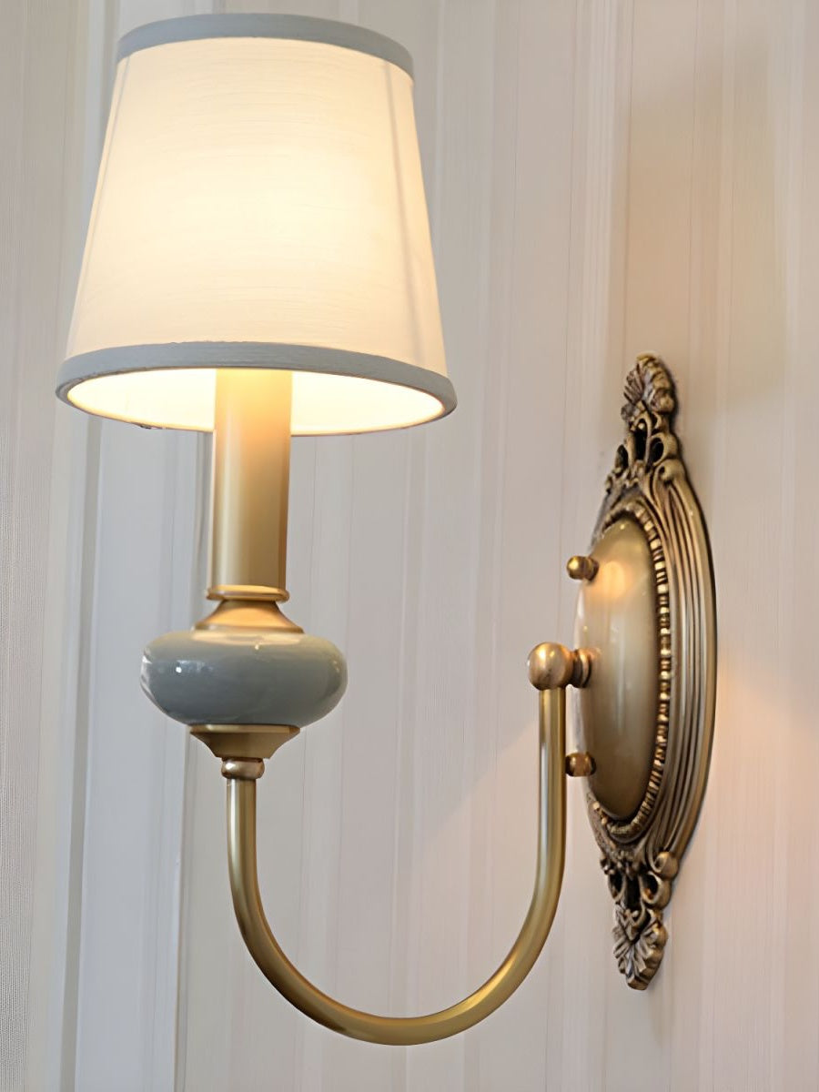 RowanClassic | Elegant Ceramic Wall Sconce Light for Hallway or Bedroom 20
