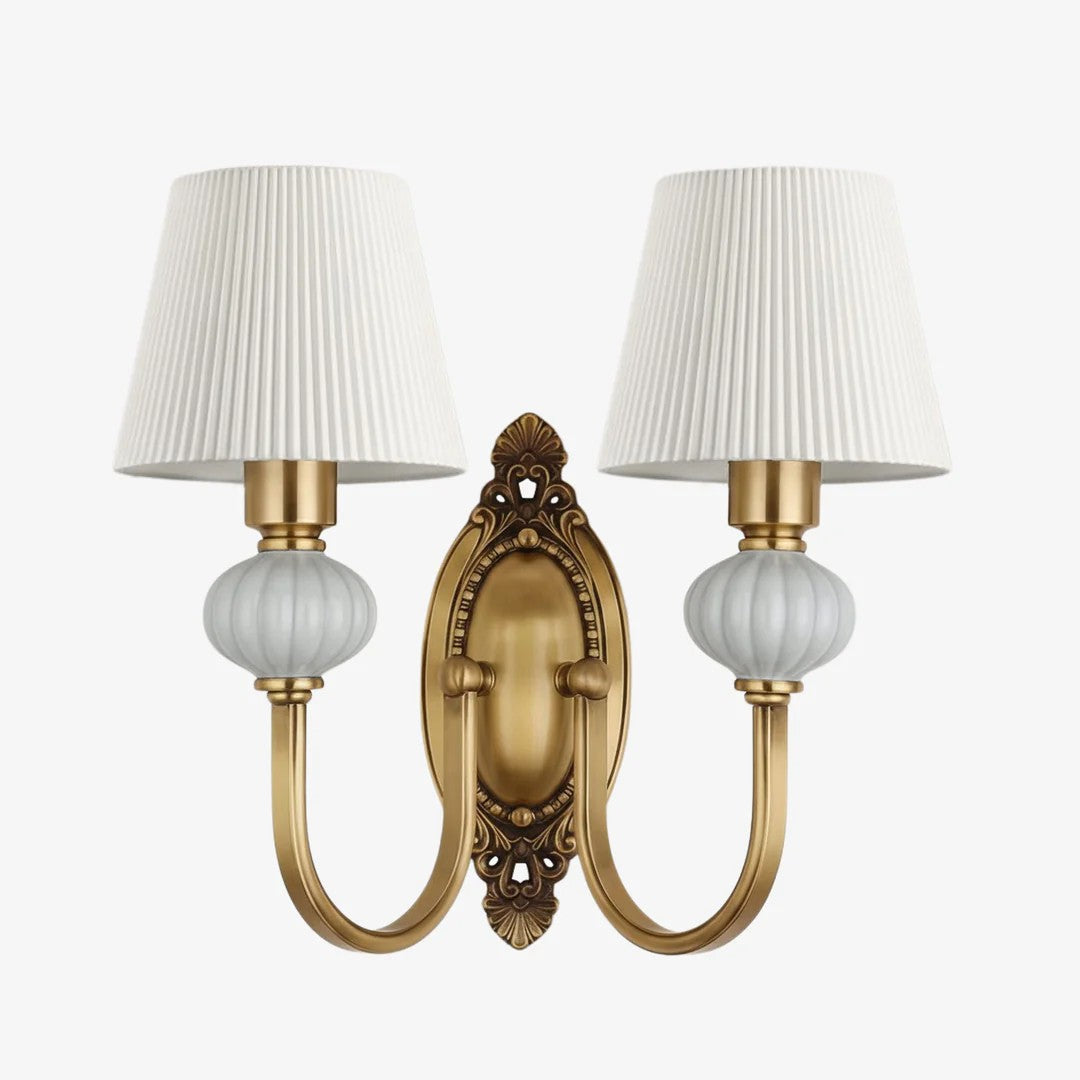 RowanClassic | Elegant Ceramic Wall Sconce Light for Hallway or Bedroom 22