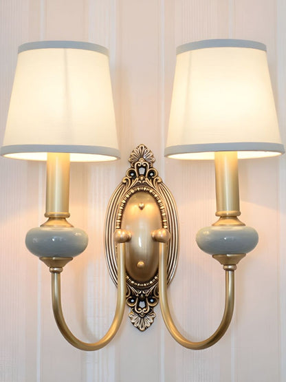 RowanClassic | Elegant Ceramic Wall Sconce Light for Hallway or Bedroom 24