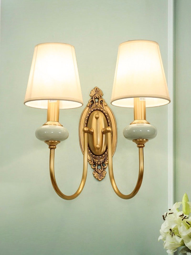 RowanClassic | Elegant Ceramic Wall Sconce Light for Hallway or Bedroom 5