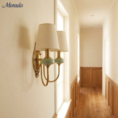 RowanClassic | Elegant Ceramic Wall Sconce Light for Hallway or Bedroom 8