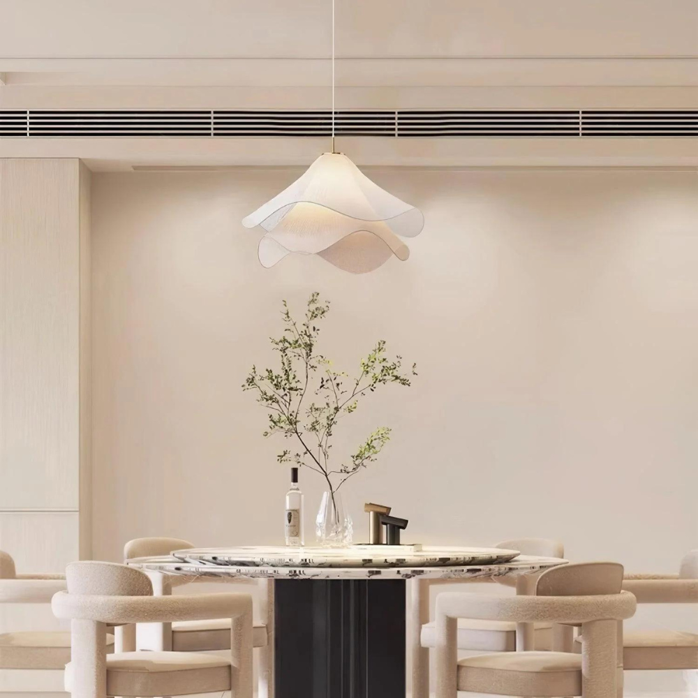 SerenityGlow | Elegant Modern Japandi Kitchen Pendant Lighting Fixture 6