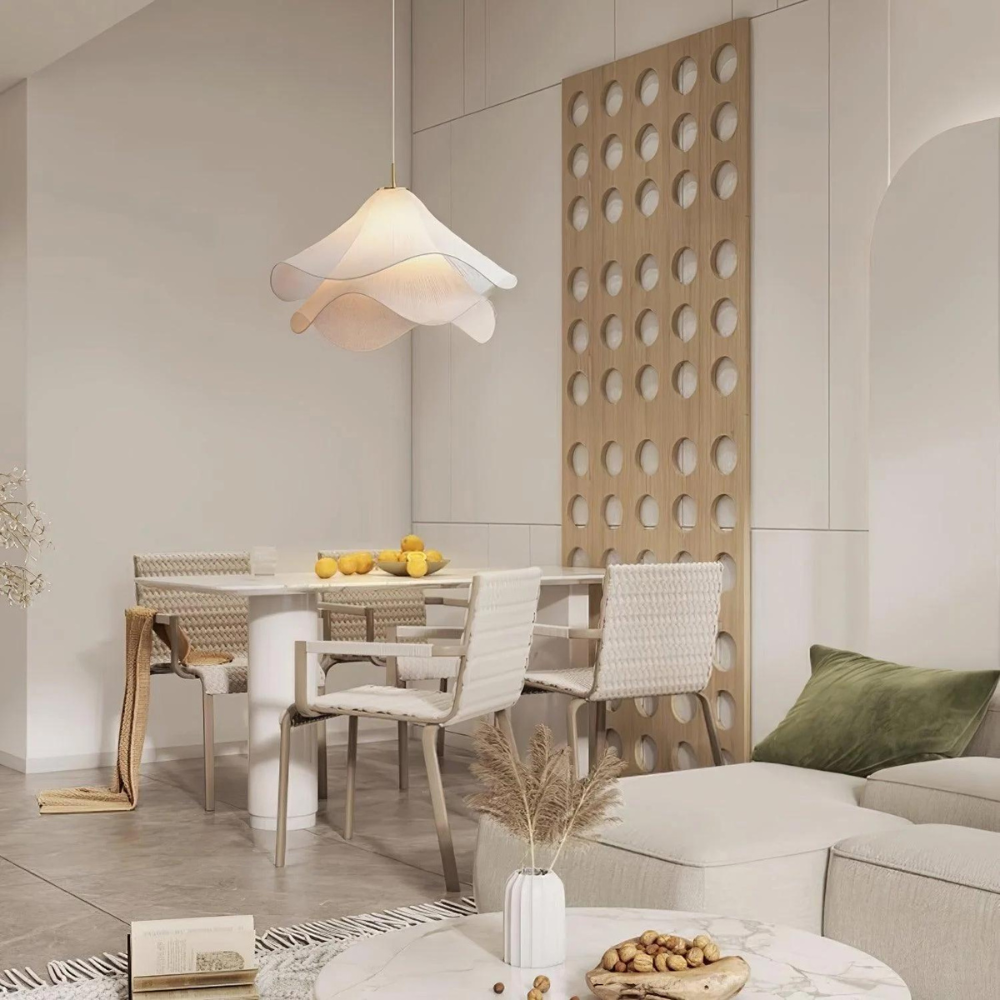 SerenityGlow | Elegant Modern Japandi Kitchen Pendant Lighting Fixture 8