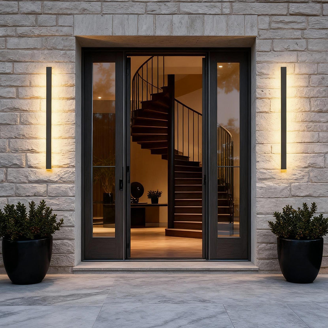 Sleek Outdoor Wall Light | Adjustable LED Sconce with Waterproof Design | Perfect for Enhanced Exterior Ambiance 1