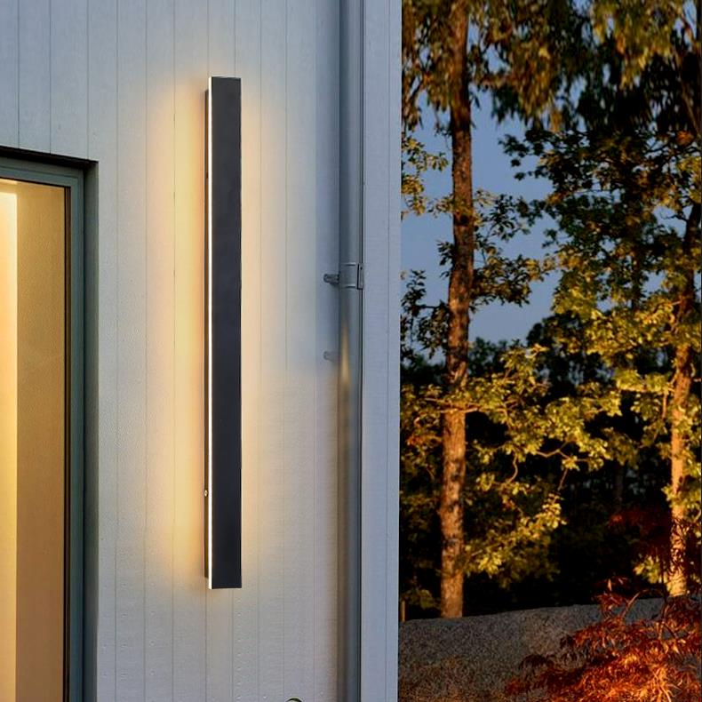 Sleek Outdoor Wall Light | Adjustable LED Sconce with Waterproof Design | Perfect for Enhanced Exterior Ambiance 4