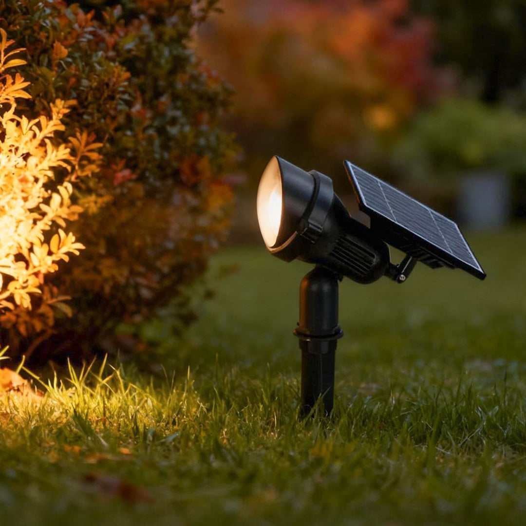 Solar Garden Lights | Adjustable RGB Spotlights with Durable Aluminum Design | Perfect for Landscape Illumination 1
