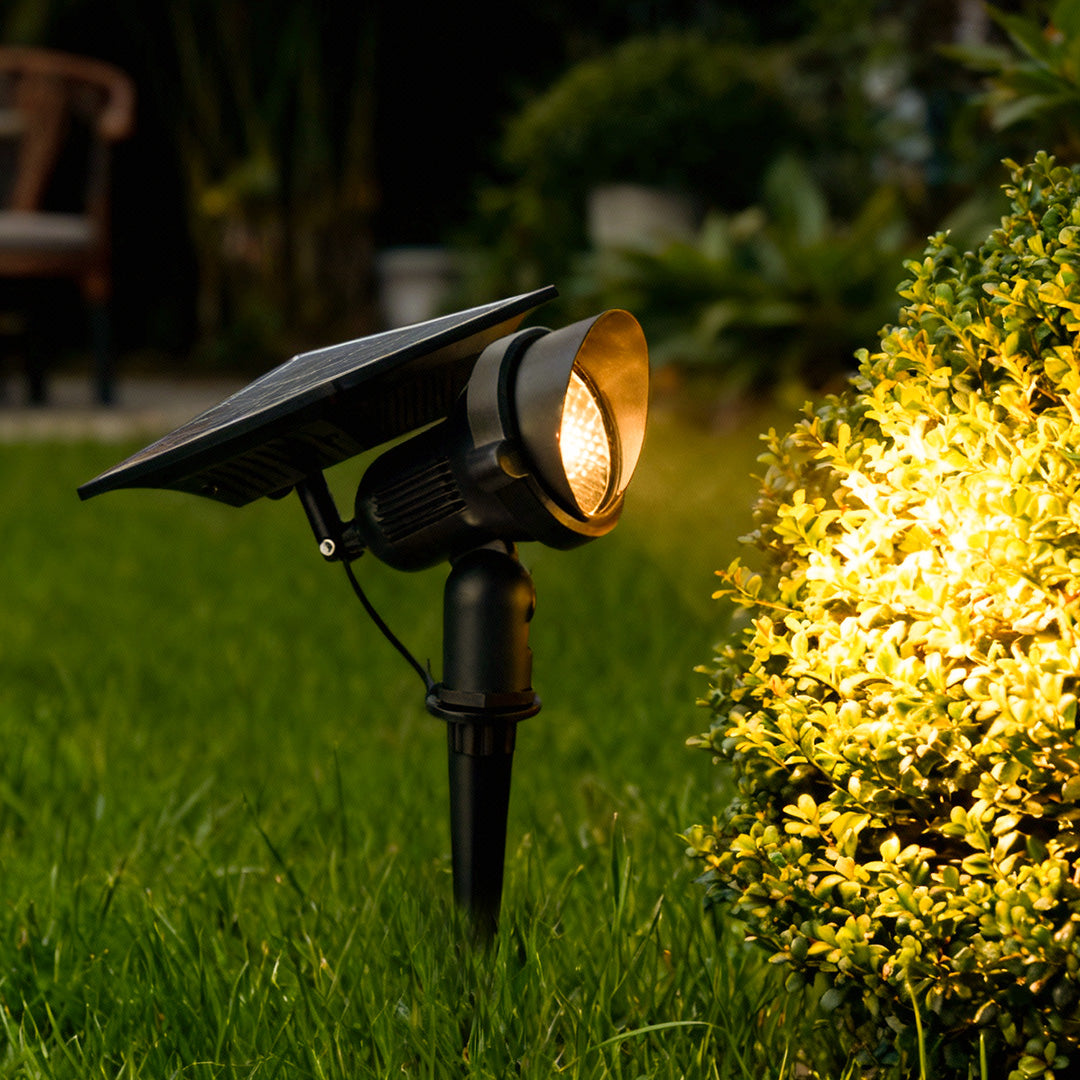 Solar Garden Lights | Adjustable RGB Spotlights with Durable Aluminum Design | Perfect for Landscape Illumination 2