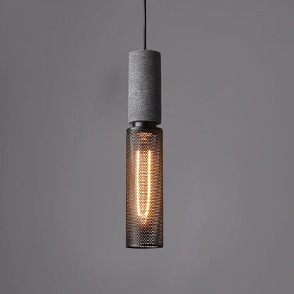 Urban Concrete Pendant Light | Industrial LED Hanging Lamp 0
