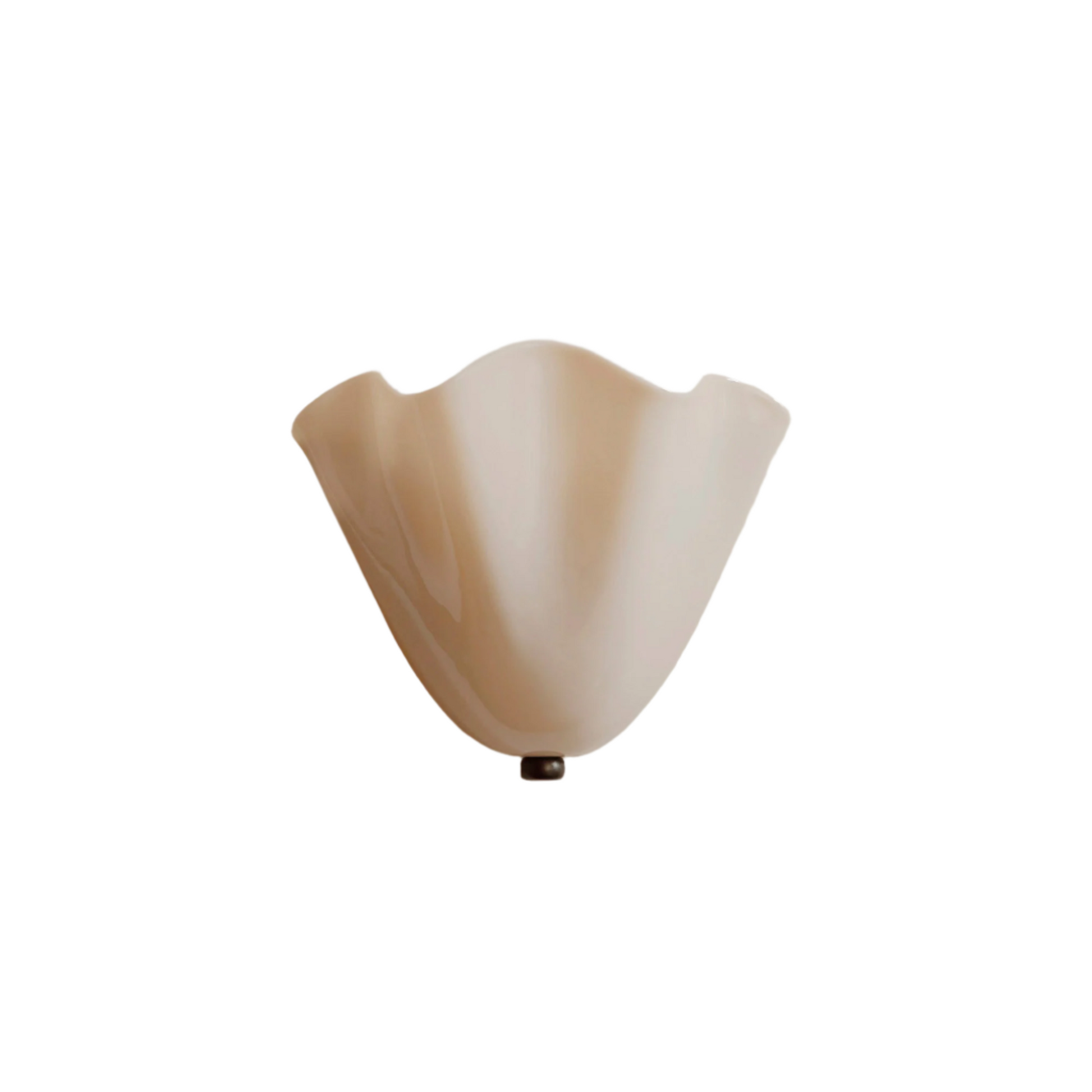 VeraShell | Elegant Retro Colored Glass Wall Sconce Light Fixture 0