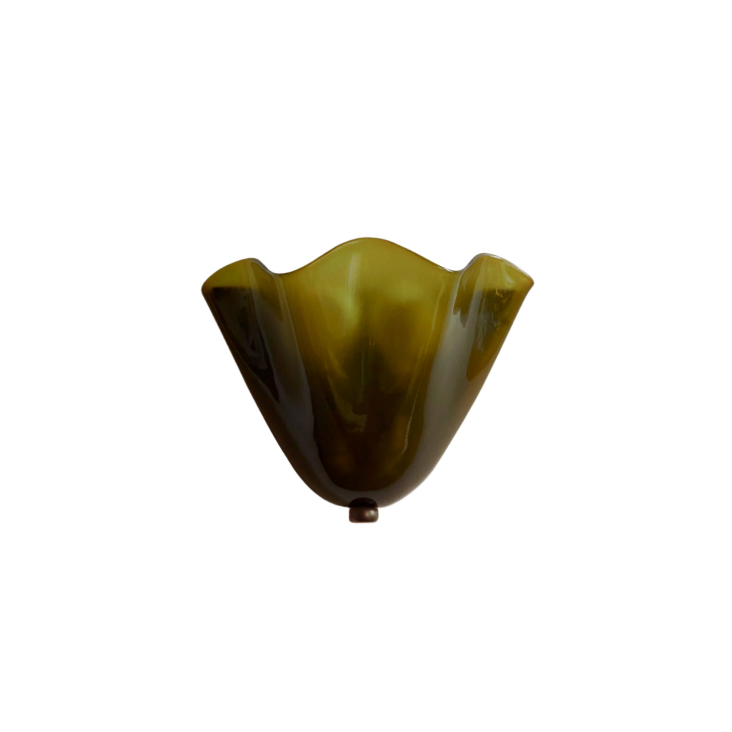 VeraShell | Elegant Retro Colored Glass Wall Sconce Light Fixture 1