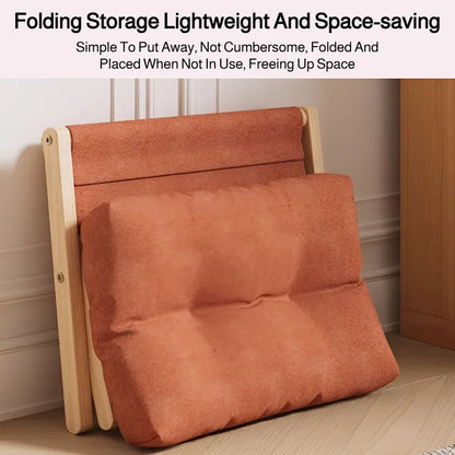 Versatile Wooden Footstool Ottoman with Storage Compartment | Compact Design for Comfort and Organization 4
