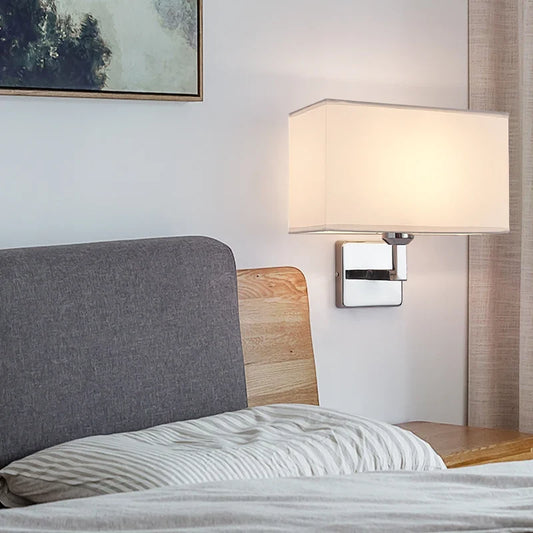 Wall Lamp with Reading Light | E27 Bedside Wall Sconce 1